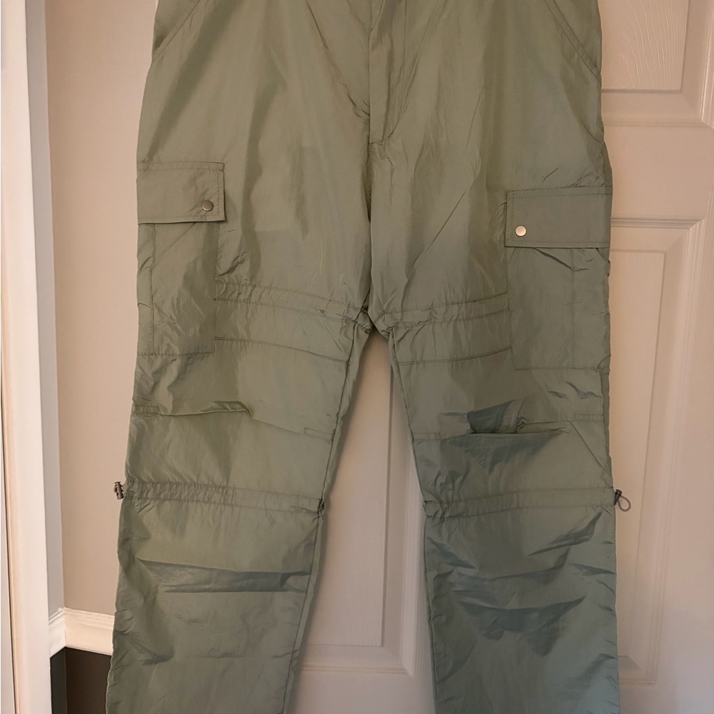 MNML Mint Nylon Cargo Pants (Rare)